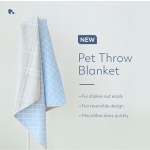 Norwex Pet Throw Blanket - Reversible